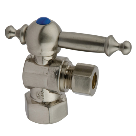 CC43108TL Angle Stop with .5 in. IPS x .37 in. OD Compression