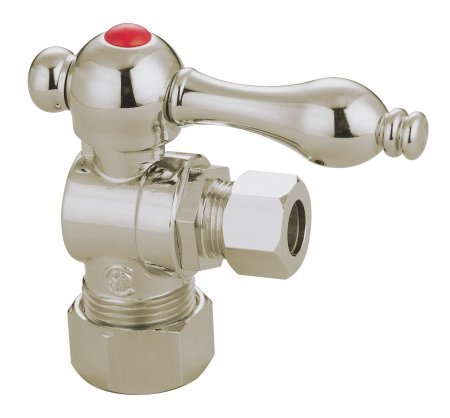CC53308 Classic Angle Stop with .62 in. OD Compression x .37 in. OD Compression