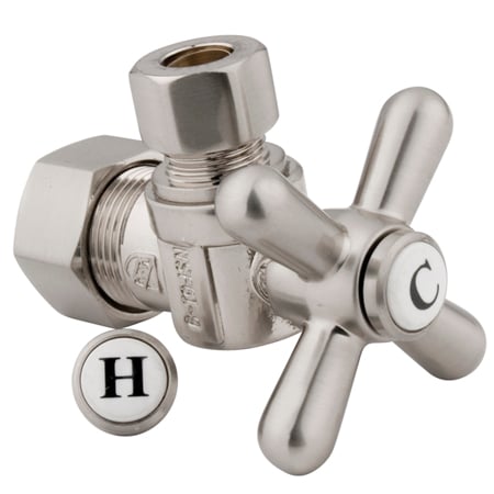 CC53308X Classic Angle Stop with .62 in. OD Compression x .37 in. OD Compression