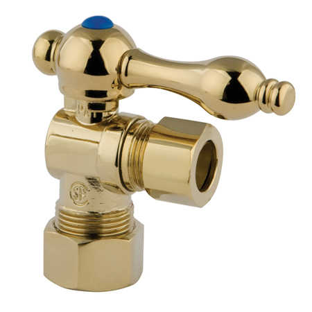CC54402 Angle Stop with .62 in. OD Compression x .5 in. OD Compression