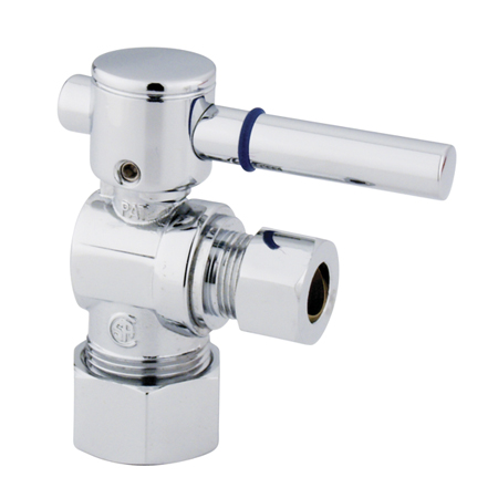 CC53301DL Angle Stop with .62 in. OD Compression x .37 in. OD Compression