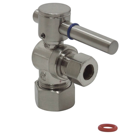 CC53308DL Angle Stop with .62 in. OD Compression x .37 in. OD Compression