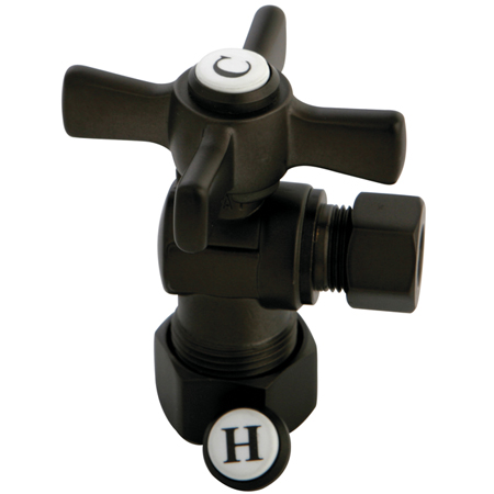 CC53305ZX  Millennium .62 in. OD Compression X .37 in. OD Compression Angle Valve- Oil Rubbed Bronze