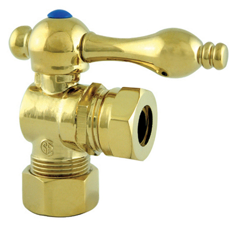 CC44102 Angle Stop with .5 in. IPS x .5 in. or .44 in. Slip Joint