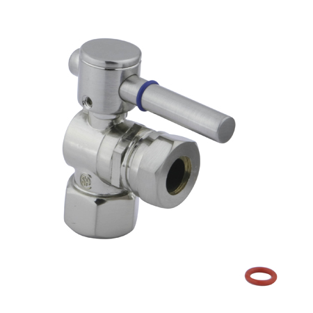 CC44108DL Angle Stop with .5 in. IPS x .5 in. or .44 in. Slip Joint