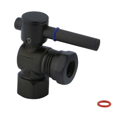 CC44105DL Angle Stop with .5 in. IPS x .5 in. or .44 in. Slip Joint