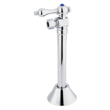 CC83201 .5 in. Sweat- .37 in. OD Compression Angle Shut-Off Valve with 5 in. Extension