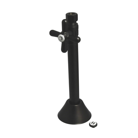 CC83255X Straight Stop with .5 in. Sweat- .37 in. OD Compression Angle and 5 in. Extension