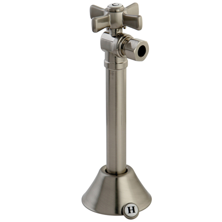 Millennium .5 in. Sweat X .37 in. OD Compression With 5 in. Extended Adapter, Satin Nickel