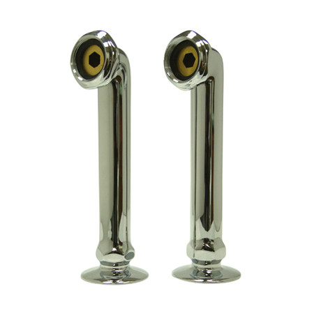 CC6RS1 6 in. Deck Mount Risers for Clawfoot Tub Faucet