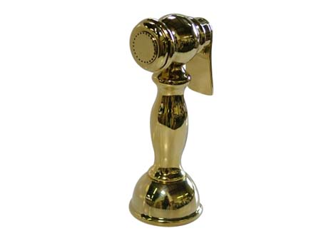 Picture of Kingston Brass CCRP1K2SPR Gourmetier Vintage Kitchen Faucet Sprayer- Polished Brass