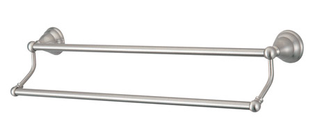 Royale 18 in. Dual Towel Bar, Satin Nickel