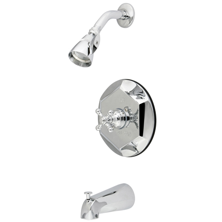 Single Handle Tub & Shower Faucet - Polished Chrome