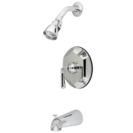Single Handle Tub & Shower Faucet - Polished Chrome