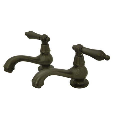 Twin Handle Basin Faucet Set