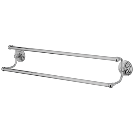 Milano 18 in. Dual Towel Bar - Chrome - 18 in.