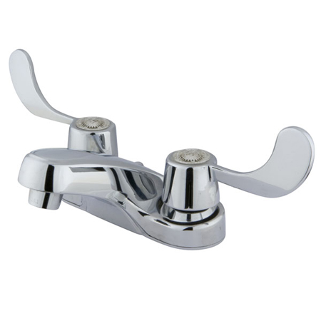 KB181G Two Handle 4 in. Centerset Lavatory Faucet with Grid Strainer
