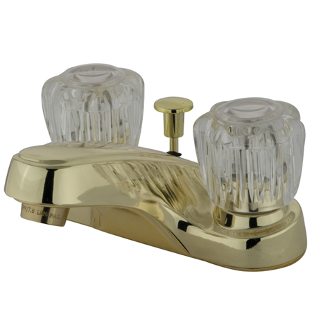 KB162 Two Handle 4 in. Centerset Lavatory Faucet with Retail Pop-up