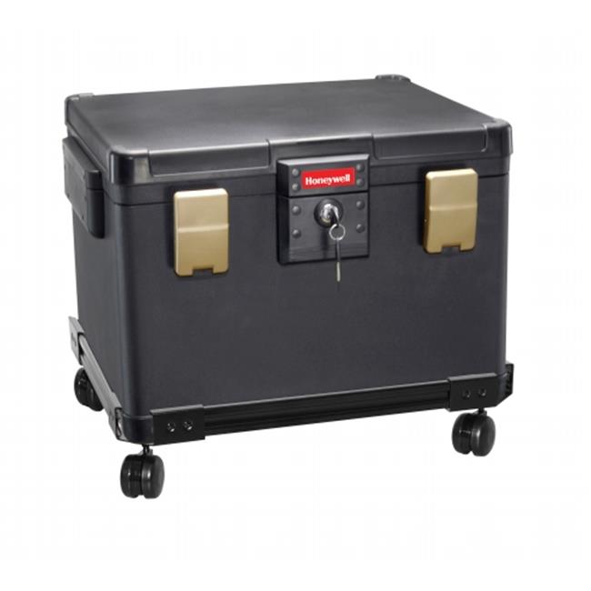 Honeywell 1.1 Cu. Ft. Legal Size Waterproof 1 Hour Fire File Molded Chest wit...