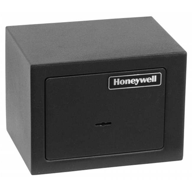 LH Licensed Products 5002 Honeywell Small Steel Security Safe with Key Lock 0...