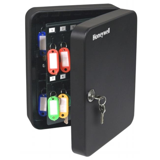 LH Licensed Products 6106 Honeywell 48 Key Steel Security Box with Key Lock 6106