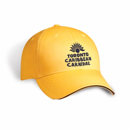 GDC-GameDevCo Ltd. TCC-95002 Toronto Caribbean Carnival Brushed Cotton Cap Mango