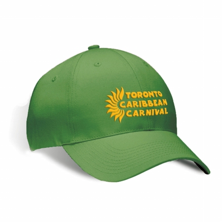 GDC-GameDevCo Ltd. TCC-95003 Toronto Caribbean Carnival Brushed Cotton Cap Green
