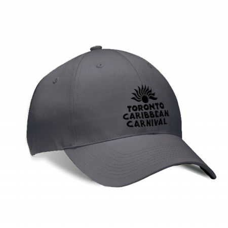 Picture of GDC-GameDevCo Ltd. TCC-95004 Toronto Caribbean Carnival Brushed Cotton Cap Grey
