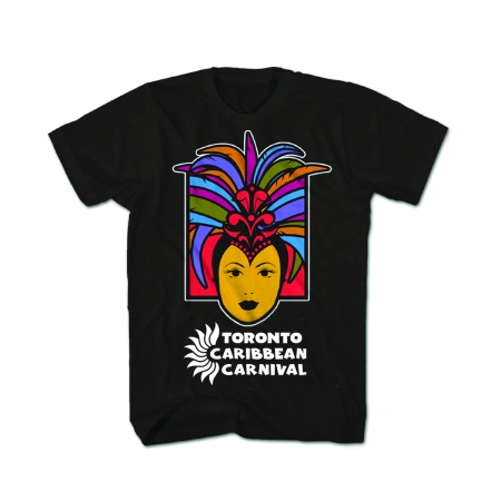 Picture of GDC-GameDevCo Ltd. TCC-95036L Toronto Caribbean Carnival Toddler T-Shirt- Black- Size 4