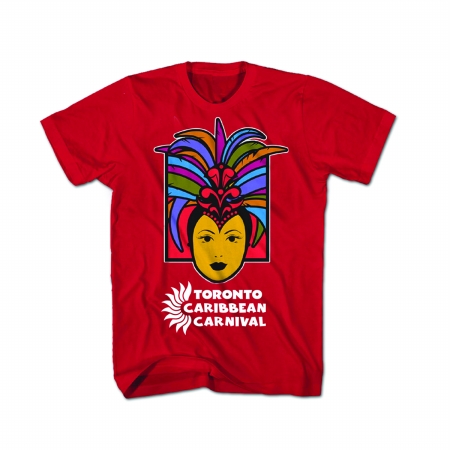 Picture of GDC-GameDevCo Ltd. TCC-95039M Toronto Caribbean Carnival Toddler T-Shirt- Red- Size 3