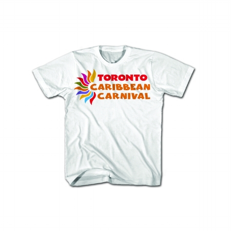 Picture of GDC-GameDevCo Ltd. TCC-95086M Toronto Caribbean Carnival Toddler T-Shirt&#44; White&#44; Size 3