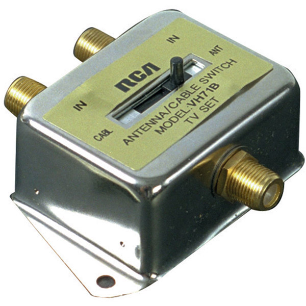 Picture of RCA VH71N 2-Way Coaxial Cable Switch