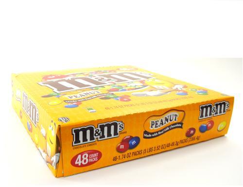 Picture of DDI 1271164 M &amp; M Peanut Single Case Of 48