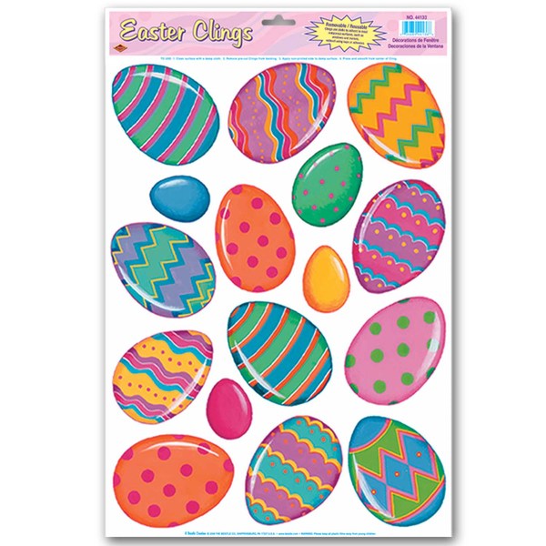Picture of DDI 678550 Color Bright Egg Clings Case of 36