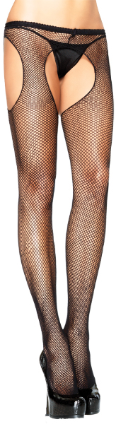 Picture of DDI 772953 Fishnet Suspender Pantyhose- One Size Case Of 2