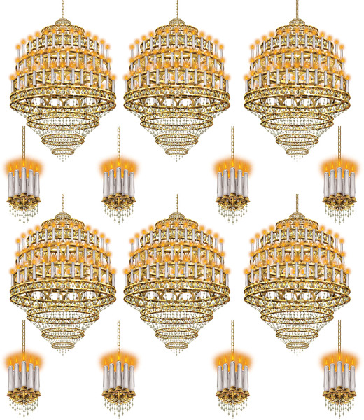 Black-Tie Lighting Props Case of 12