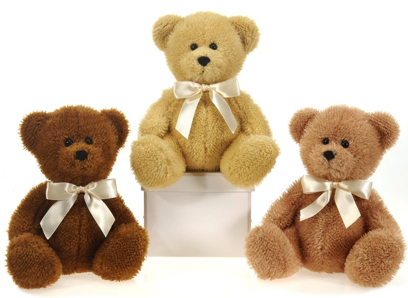 Picture of DDI 435406 Teddy Bear Plush Toys - Bowtie, Assorted, 9 Case of 24