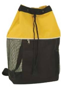 Picture of DDI 1474213 Drawstring Beach Tote- Yellow Case of 48