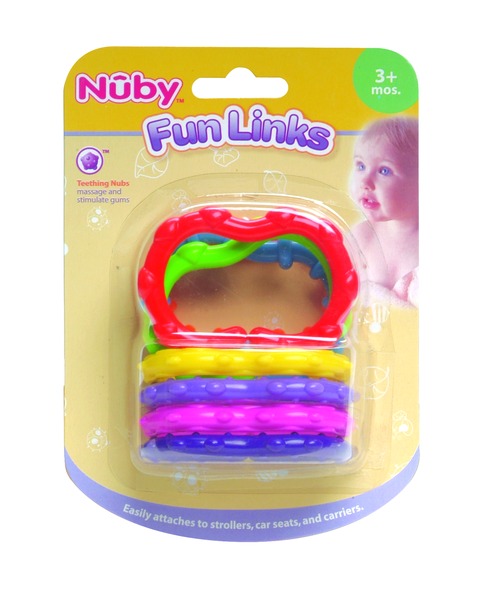 Picture of DDI 408795 Nuby? Play Link Teethers - 8 Pack Case of 72