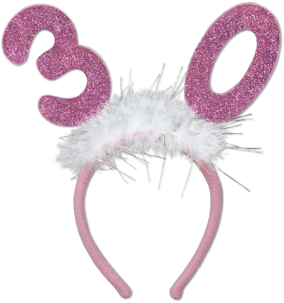 Picture of DDI 985274 30 Glittered Boppers with Marabou Case of 12