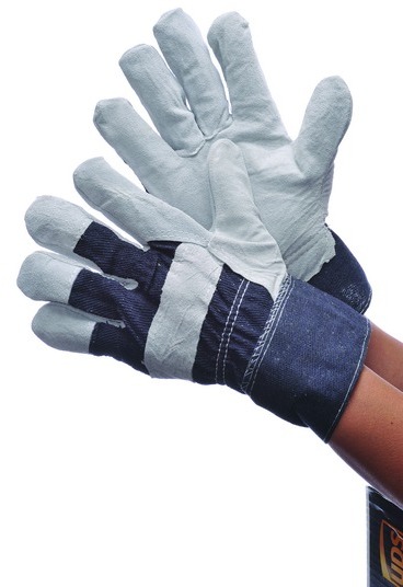Picture of DDI 635308 Patch Palm Gloves with Denim Cuff - Large Case of 60