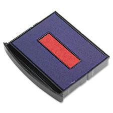 Picture of Consolidated Stamp Mfg.&#44;Co. COS061961 Replacement Pad&#44; 2-Color Dater&#44; Blue-Red