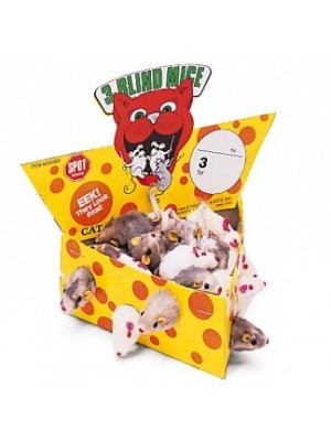 Spot Ethical 77234029084 Spot - 2in Plush Mice - 24 Pack