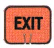 Picture of Olympia Sports SF067P Snap-On Cone Sign - EXIT