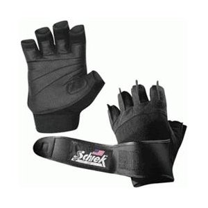 Picture of Schiek Sports H-540XS Platinum Gel Lifting Gloves with Wrist Wraps - XS