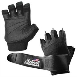 Picture of Schiek Sports H-540PS Pink Womens Gel Lifting Gloves with Wrist Wraps - S