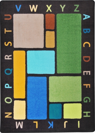 Picture of Joy Carpets &amp; Co. 1799B-02 Building Blocks