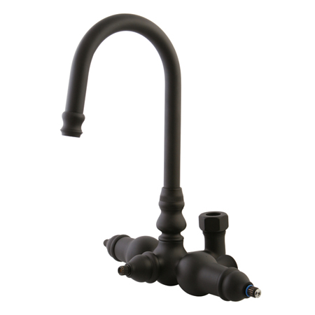 Picture of Kingston Brass ABT200-5 Goose Neck Faucet with Back Outlet & Diverter