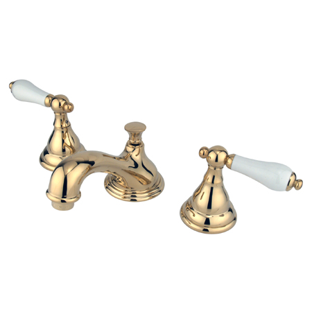 Picture of Kingston Brass KS5562PL Two Handle 8 in. to 16 in. Widespread Lavatory Faucet with Brass Pop-up