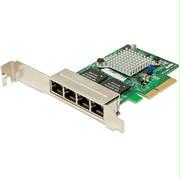 4-Port PCI-Express 2.1 x4 Gigabit Ethernet Controller Card